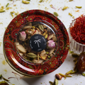 تمرية الزعفران - صحون معدن