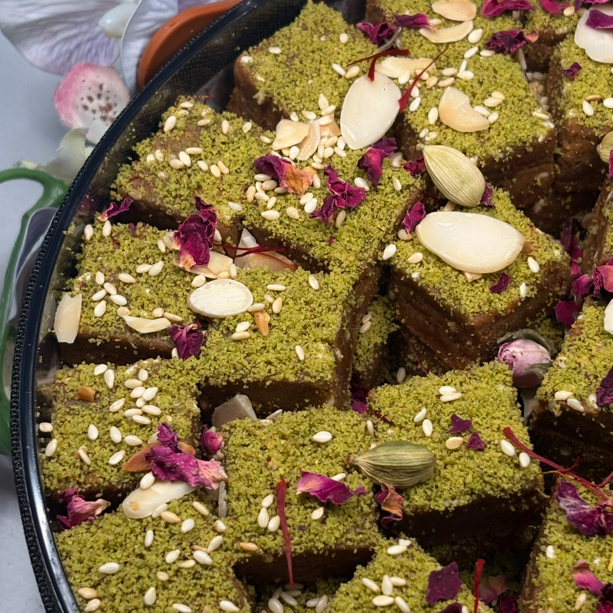 رنجينة صحون تراثية او شفاف