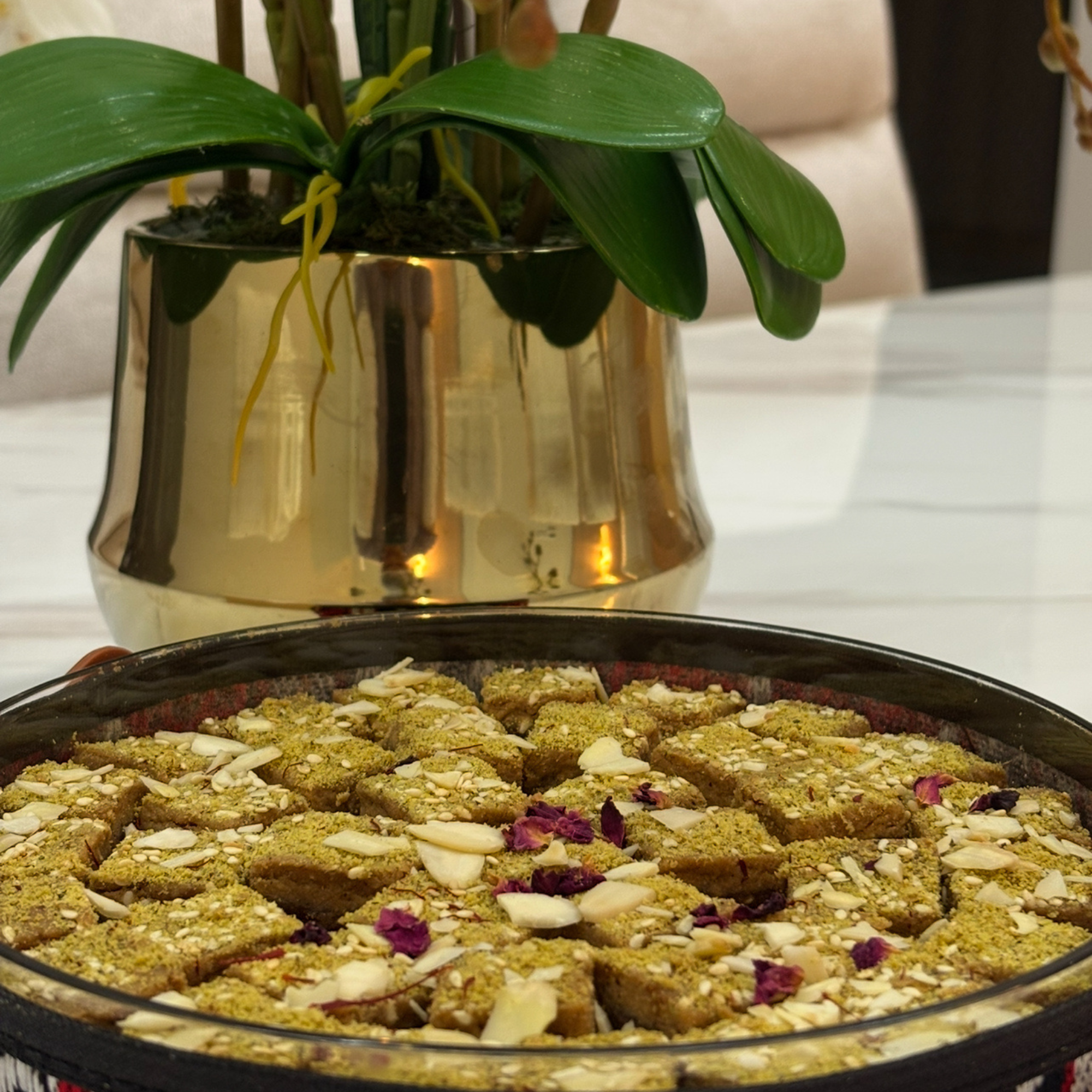 رنجينة صحون تراثية او شفاف